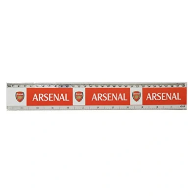 Image of Arsenal Wordmark Ruler Multi Colour, 30 cm