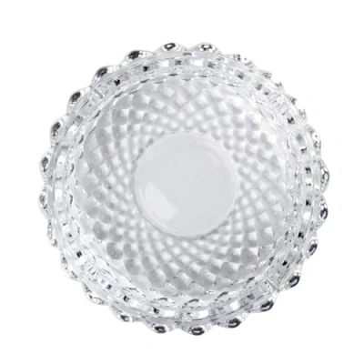 Image of ARA CHOICE Clear Glass Crystal Round Cigarette Ashtray Smokers For Bar Café Pub Office Home Ashtrays Cigarettes Solid Simple And Practical Transparent Portable Decorative Modern Indoor Outdoor