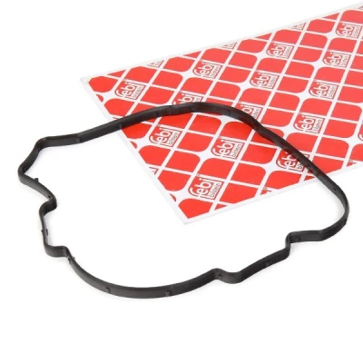 Image of 9641964380 Rocker Cover Gasket FEBI BILSTEIN 105926 NBR (nitrile butadiene rubber) FORD: FIESTA 6, 5, Focus 2, CITROËN: Berlingo II Van