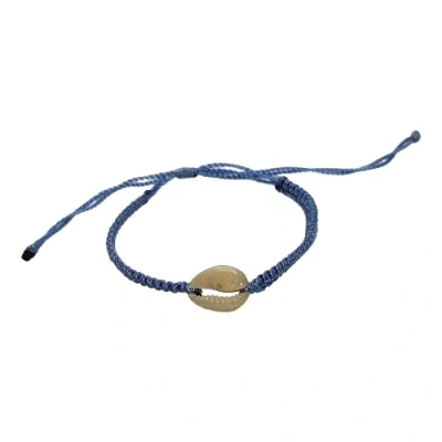 Image of VIE Naturals Beach Bracelet, Sea Shell, Blue, One