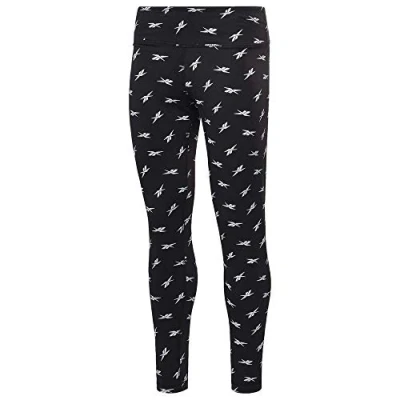 Image of Reebok Te Vector Tight Women&#039;s Tights, womens, GJ2241, Black, XXS