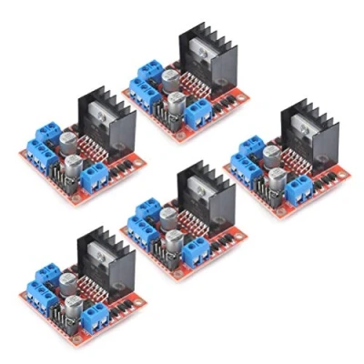 Image of DollaTek 5Pcs L298N Dual H Bridge Stepper Motor Driver Board For Arduino
