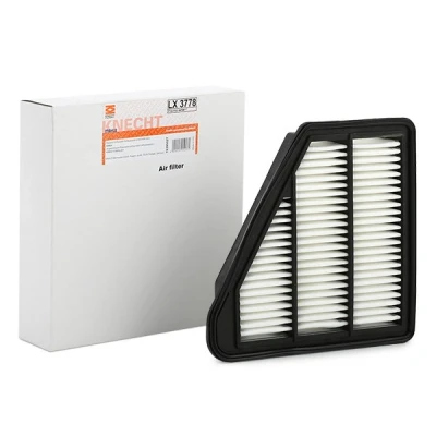 Image of 17220R3LG01 Air Filter MAHLE ORIGINAL LX 3778 52,0mm 234mm 229,0mm Insert HONDA: CIVIC 10, 8 Hatchback, 9