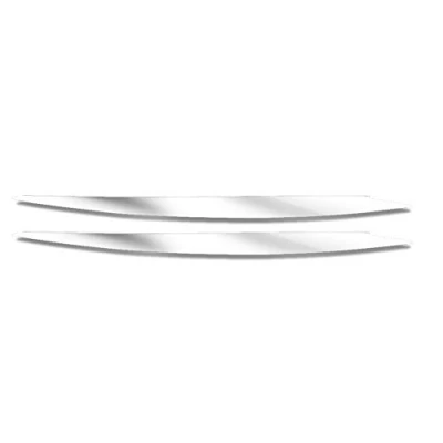 Image of Headlight Eyebrow, 1 Pair Eyebrow Eyelids Trim Cover for V W G olf 7 GTI 2013 2018 (White)