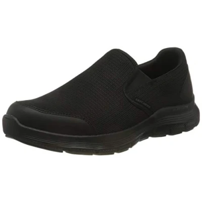 Image of Skechers Sport FLEX Advantage 4.0 Slipons black, Men&#039;s, Size: 5.5, Black Imitation leather/ textile