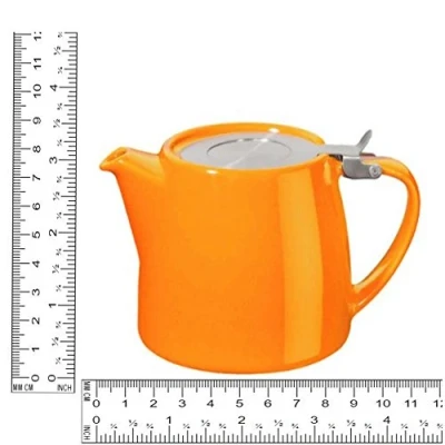 Image of Forlife Stump Teapot Orange 410ml