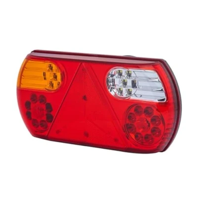 Image of HELLA VALUEFIT 2VP 357 016 111 Rearlight LED 24V mounting/Bolted Lens Colour: Multi coloured Plug: open cable ends left Quantity: 1