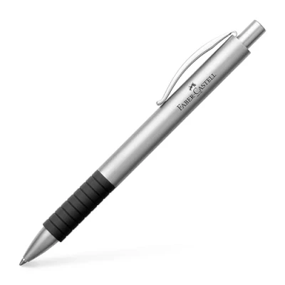 Image of Faber Castell Matt Chrome Plated Basic Ballpoint Pen
