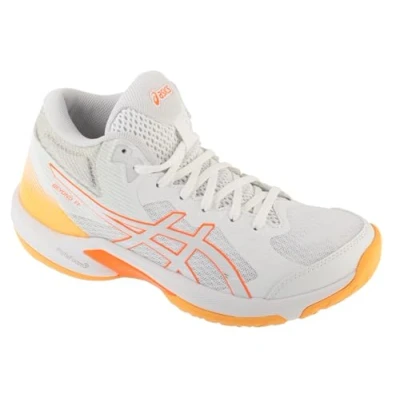 Image of Asics Beyond MT Volleyball shoes, Women&#039;s, Size: 6, White/vivid coral shoes