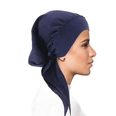 Image of Chemo Headwear for Women Head Scarfs Turbans UK Cancer Scarves Bandanas Hat Chemotherapy Hair Loss Beanie Silky Headwrap