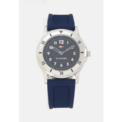 Image of Tommy Hilfiger Unisex Watch blue/silvercoloured for kids, Size: One Size, Blue/silver coloured