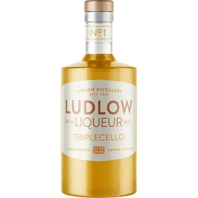 Image of Ludlow Distillery Triplecello 50cl 25% ABV Lemon, Orange and Pink Grapefruit Liqueur