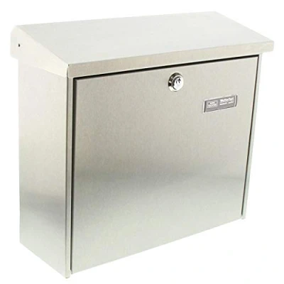Image of Burg Wachter Comfort 3913 Ni Stainless Steel Post Box
