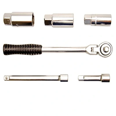 Image of BGS Diy 137 Spark Plug Tool Set 10 mm (3/8&quot;) Drive 6 pcs.