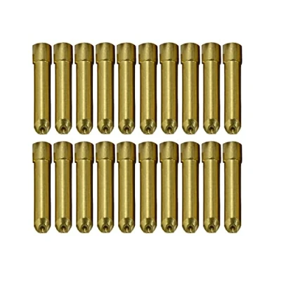 Image of RIVERWELD TIG Short Wedge Collet 4C332GS 2.4mm Fit DB SR WP 17 18 26 Welding Torch 20pk