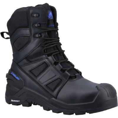 Image of Amblers Safety 981C WATERPROOF Boots Mens Black material_leather1 Size UK 6.5