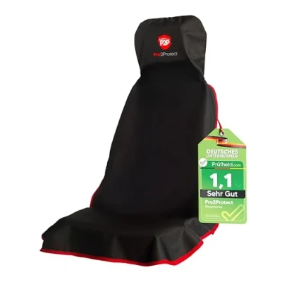 Image of Pro2Protect (2 x Test Very Good) Car Seat Covers, Cover, Protector, Cover for Front Seats, Interior