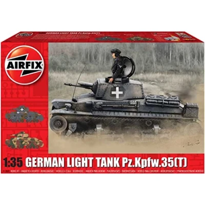 Image of Airfix A1362 German Light Tank Pz.Kpfw.35(t)