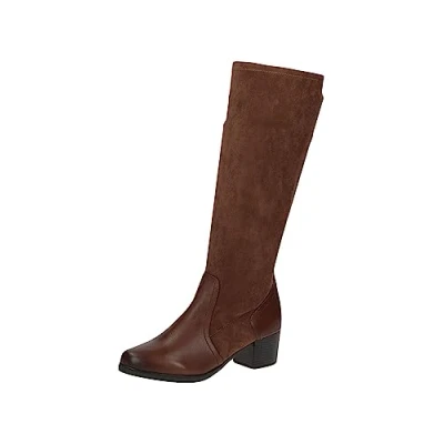Image of Caprice Women&#039;s 9 25517 41 Heel Boots, Camel Comb, 5 UK