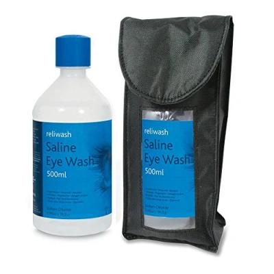 Image of Reliance Medical Eye Wash Belt Pouch, Black Designed for 250ml Bottle