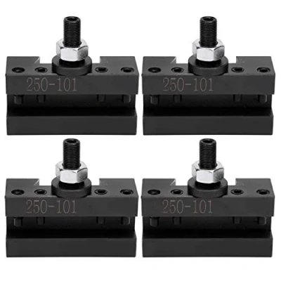 Image of Jeanoko 4Pcs 250‑101 Quick Changing Boring Tool High Carbon Steel Post CNC Lathe Accessories for Fixture