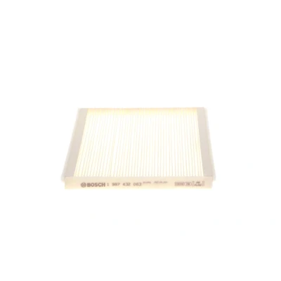 Image of 30612666, 31369416 Pollen Filter BOSCH 1 987 432 063 Particulate 202mm 220mm 21mm VOLVO: S40 I, V40 Estate