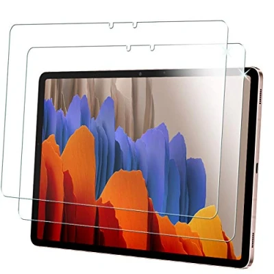 Image of TECHGEAR [2 Pack Galaxy Tab S7 11.0&quot; Glass Edition (SM T870 / SM T875), Tempered Screen Protector [9H Toughness] [HD Clarity] [Scratch Resistant] [No Bubble] For Samsung