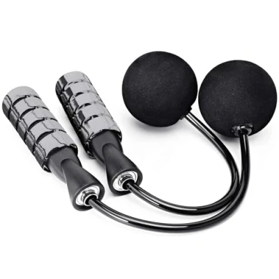 Image of Adjustable Weighted Cordless Jump Rope Ropeless Smart for Men Women Kids Training Skipping Fitness Rope, f
