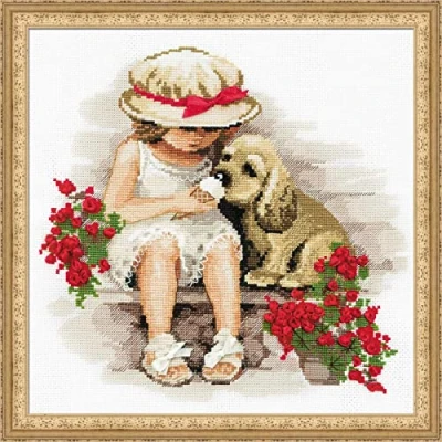 Image of Riolis Cross Stitch Kit 1333 Sweet Tooth