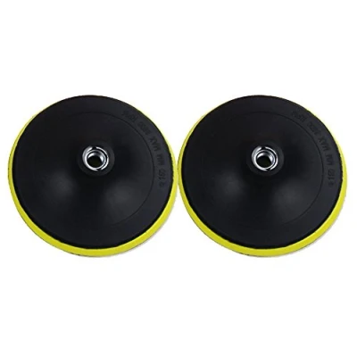 Image of OxoxO 4 Inch/100mm Hook &amp; Loop Backing Pad Orbital Sander Polisher Sanding M10 Drill Adapter (2 Pack)