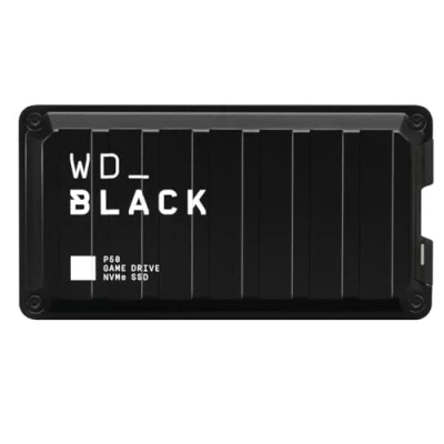 Image of WD_BLACK 4TB P50 Game Drive SSD USB C 3.2 Gen 2x2 External NVMe Solid State up to 2000 MB/s works with Playstation, Xbox, PC, &amp; Mac