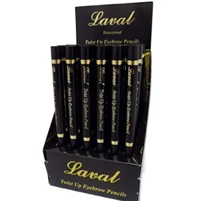 Image of Laval Twist Up Retractable Kohl Eyeliner Pencil Black