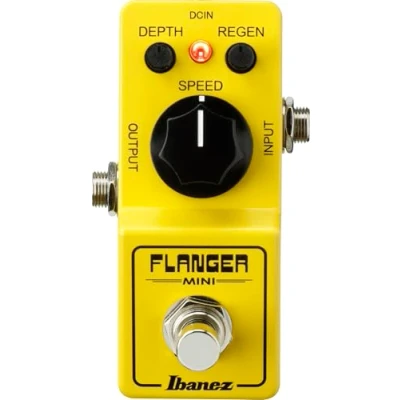 Image of Ibanez FLMINI Flanger Guitar Pedal True Bypass Yellow