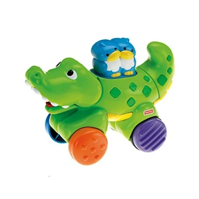 Image of FP Infant Amazing Animals Press and Go Gator for 6 Months (Multicoloured)
