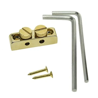 Image of Dopro Gold Guitar Bass Allen Wrench/Key Headstock Wrench Holder for Floyd Rose Tremolo
