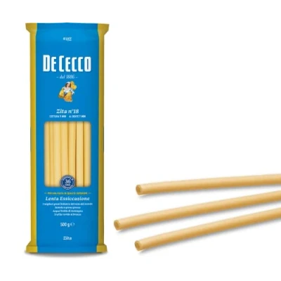 Image of De Cecco Zita n.18 Dry Italian Pasta Boccolotti (500g)