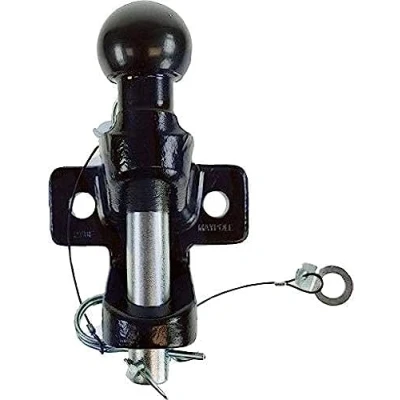 Image of GENUINE BLACK 50MM BALL AND PIN COUPLING HITCH ALL VEHICLES MP87 MAYPOLE