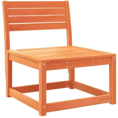 Image of vidaXL Garden Sofa Wax Brown Solid Wood Pine