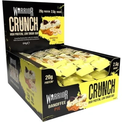 Image of Warrior Crunch Bar, Banoffee Pie 12 bars