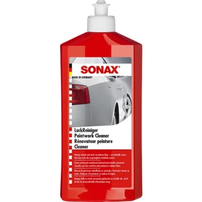 Image of SONAX Paintwork Cleaner (500 ml) Cleans extremely weathered coloured and metallic paintwork. Smooths out fine scratches produces a radiant shine. Item No. 0302200 810