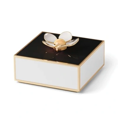 Image of Kate Spade New York Make It Pop Floral Box, 0.85 LB, Black/White