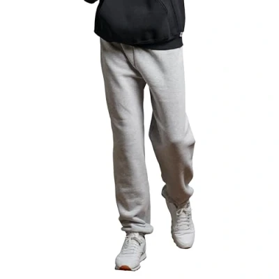 Image of Russell Athletic Men&#039;s Dri Power Closed Bottom Sweatpants (No Pockets), Ash, X Large