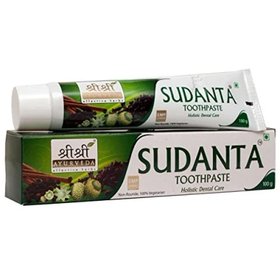 Image of Sri Tattva SUDANTA Toothpaste, 200g, Non Fluoride 100% Vegetarian