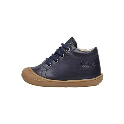 Image of Naturino Cocoon First Steps Leather Shoes Blue 19