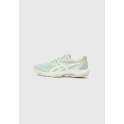 Image of Asics GAME Multicourt tennis shoes, Women&#039;s, Size: 5, Lichen rock/white shoes