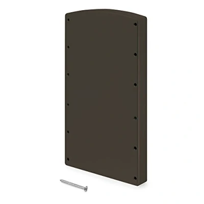 Image of Emuca Lateral Assembly Supplement for Emuca&#039;s Hang Pull Down Hanging Wardrobe Rail, Moka Colour, Plastic