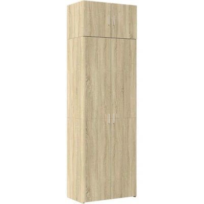 Image of vidaXL Tall Cabinet Sonoma Oak 70 x 42.5 225 cm Wood Material