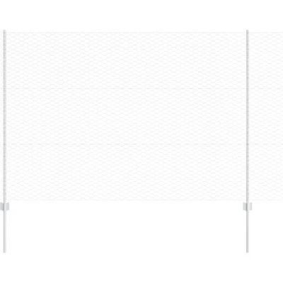 Image of vidaXL Fence Posts 10 pcs U Channel 150 cm Galvanised Steel