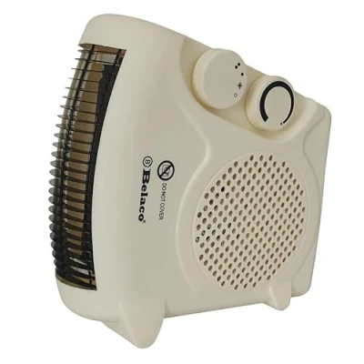 Image of Belaco Fan Heater 2 Heat Settings 1000/2000W Electric Heaters Overheat Protection BFH22C