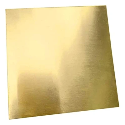 Image of ANSNOW Brass Plate Sheet for Metalworking Craft DIY, Length and Width Size 4X6 inch Thickness Various Specifications,5Mm Metal Copper Foil/2.5Mm